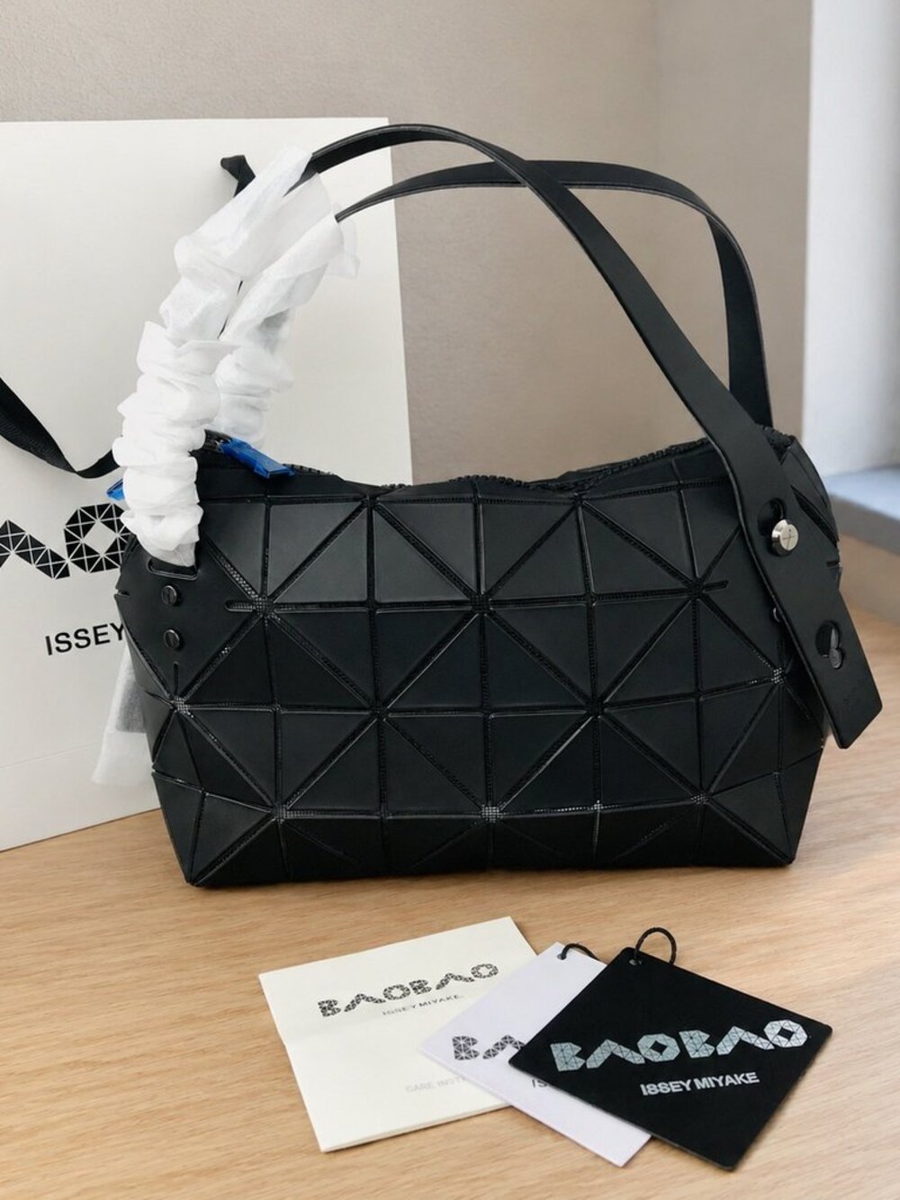 Issey Miyake Bao Bao Boston Tote Bag